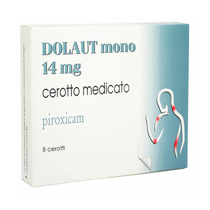 Dolaut mono 8 cerotti medicati 14 mg piroxicam