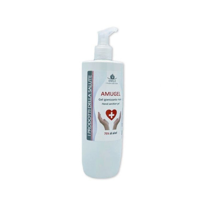 Amugel Gel Disinfettante Mani 75% di Alcol 500 ml