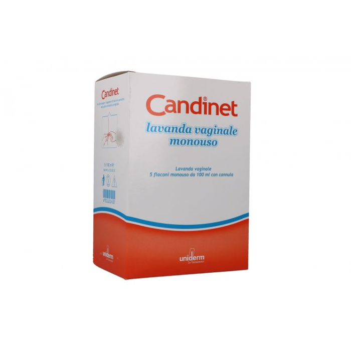 Candinet Lavanda Vaginale Monouso 5 Flaconi Con Cannula